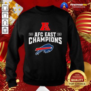 Buffalo Bills 2020 Afc East Champions Sweatshirt - Design By Togethertee.com
