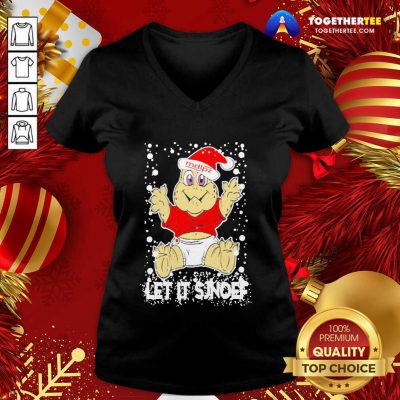 Let It Sjef Mdlz Christmas V-neck - Design By Togethertee.com Let It Sjef Mdlz Christmas V-neck - Design By Togethertee.com