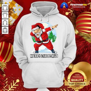Santa Claus Dabbing Dance Cute Hoodie - Design By Togethertee.com