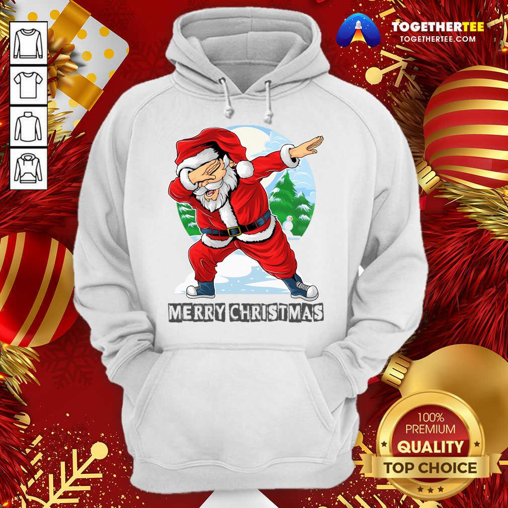 Santa Claus Dabbing Dance Cute Hoodie - Design By Togethertee.com Santa Claus Dabbing Dance Cute Hoodie - Design By Togethertee.com