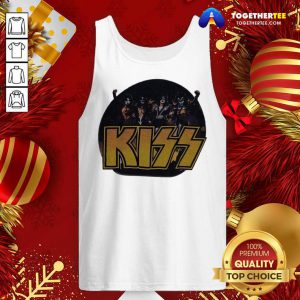 Band Kiss Tank Top - Design By Togethertee.com