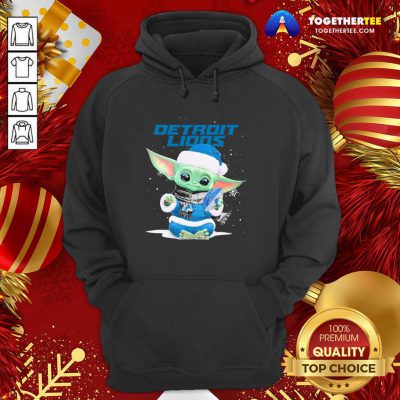 Baby Yoda Play Rugby Detroit Lions Merry Christmas Hoodie - Design By Togethertee.com Baby Yoda Play Rugby Detroit Lions Merry Christmas Hoodie - Design By Togethertee.com