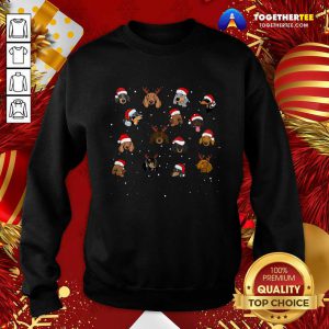 Dogs Santa Merry Christmas Sweatshirt - Design By Togethertee.com