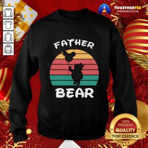 Father Bear Disney Vintage Retro Sweatshirt - Design By Togethertee.com