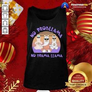 Llama Yoga No Prob Llama No Drama Llama Vintage ShirtCute Llama Yoga No Prob Llama No Drama Llama Vintage Tank Top - Design By Togethertee.com