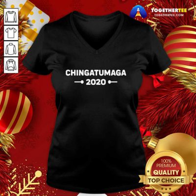 Chingatumaga 2020 Election Anti Trump Spanish Latino Mexican V-neck - Design By Togethertee.com Chingatumaga 2020 Election Anti Trump Spanish Latino Mexican V-neck - Design By Togethertee.com