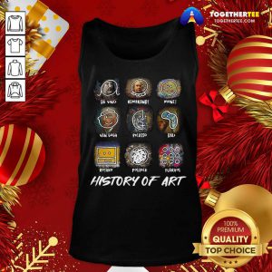 Da Vinci Rembrandt Monej Van Gogh Picasso Dali History Of Art Tank Top - Design By Togethertee.com