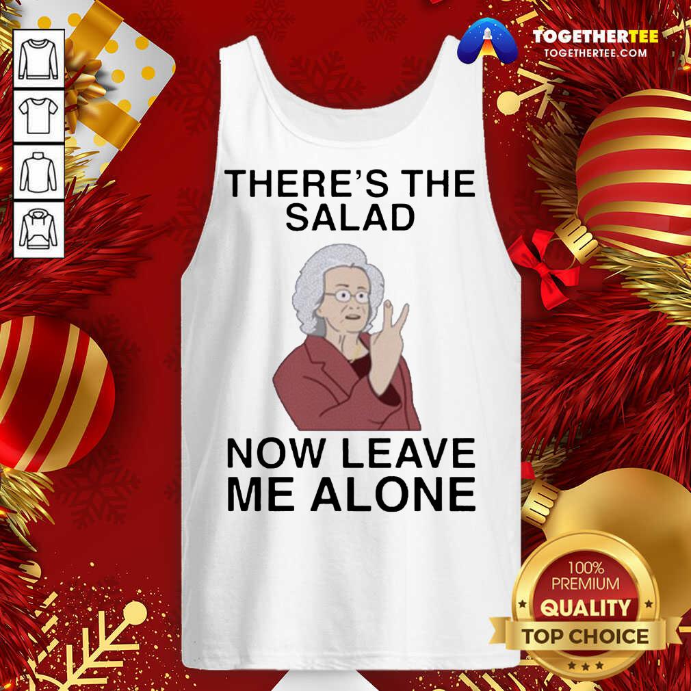 Doris There’s The Salad Now Leave Me Alone Classic Tank Top - Design By Togethertee.com Doris There’s The Salad Now Leave Me Alone Classic Tank Top - Design By Togethertee.com