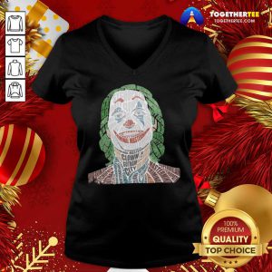 Joker Criminal Mastermind Clown Gotham City V-neck - Design By Togethertee.com