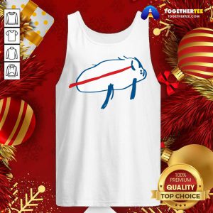 Josh Allen Buffalo Die Cut Vinyl Decal Tank Top - Design By Togethertee.com