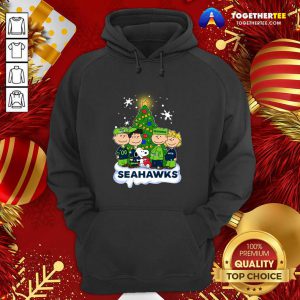 Snoopy The Peanuts Seattle Seahawks Christmas Hoodie - Design By Togethertee.com