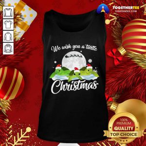Turtles Santa We Wish You A Turtle Christmas Tank Top - Design By Togethertee.com