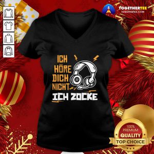 Ich Hre Dich Nicht Ich Zocke Sweatshirt - Design By Togethertee.com