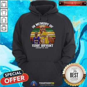 In Memory Of Kobe Bryant January 26 2020 Vintage Hoodie - Design By Togethertee.com