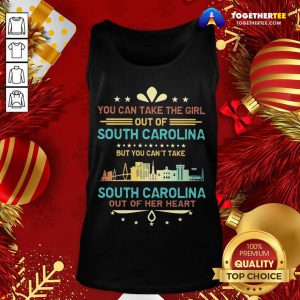South Carolina You Can’t Take Out Of Her Heart Tank Top - Design By Togethertee.com