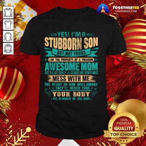 Yes I'm Aspoiled Son T-Shirt - Design By Togethertee.com