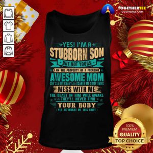 Yes I'm Aspoiled Son Tank Top - Design By Togethertee.com
