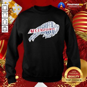 AFC East Champs Sweatshirt - Design By Togethertee.com