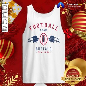 Cool Modern Buffalo Bills Retro Team Crest Tank Top - Design By Togethertee.com