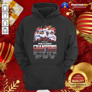 Los Angeles Dodgers 2020 World Series Champions Signatures Hoodie - Design By Togethertee.com