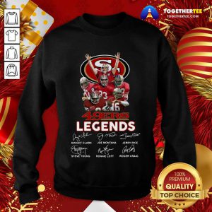 San Francisco 49ers Legends Signatures Sweatshirt - Design By Togethertee.com