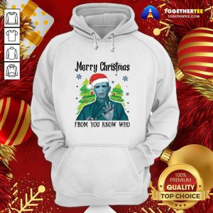 Voldemort Santa Merry Christmas From You Know Who Christmas Hoodie - Design By Togethertee.com