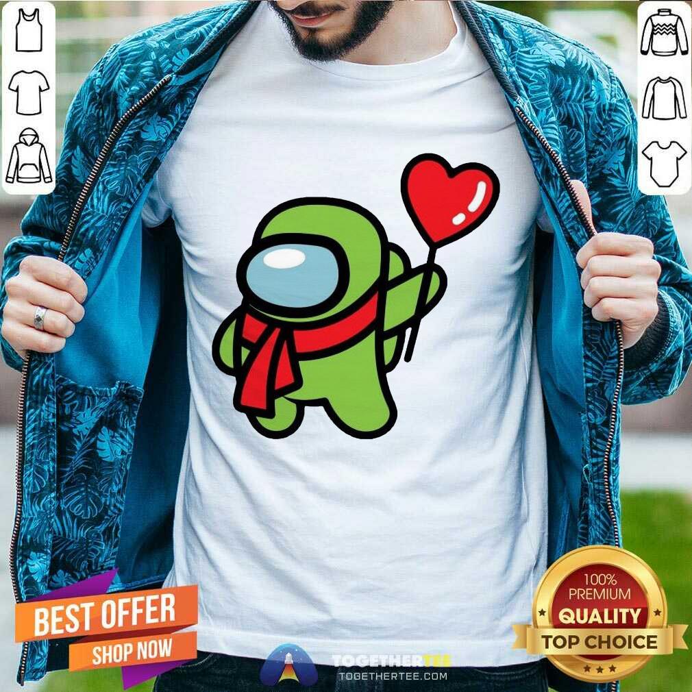 Happy Among Us Heart 2021 Valentine Shirt Among Us Heart 2021 Valentine Shirt - Design By Togethertee.com