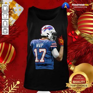 Buffalo Bills Josh Allen Hot Hand Tank Top - Design By Togethertee.com