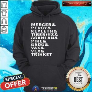 Dungeons First Campaign List Characters Apparel Dragons Hoodie - Design By Togethertee.com