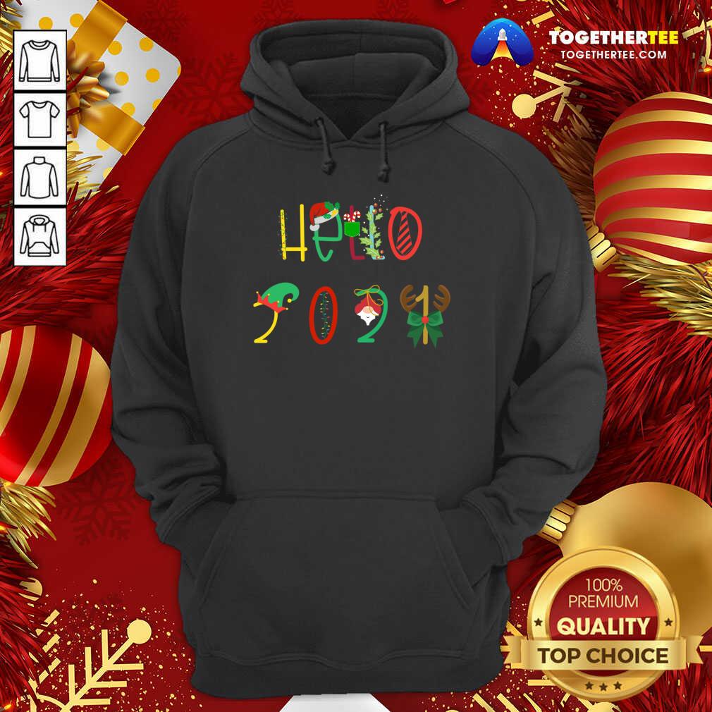 Hello 2021 Funny Happy New Year Hoodie - Design By Togethertee.com Hello 2021 Funny Happy New Year Hoodie - Design By Togethertee.com