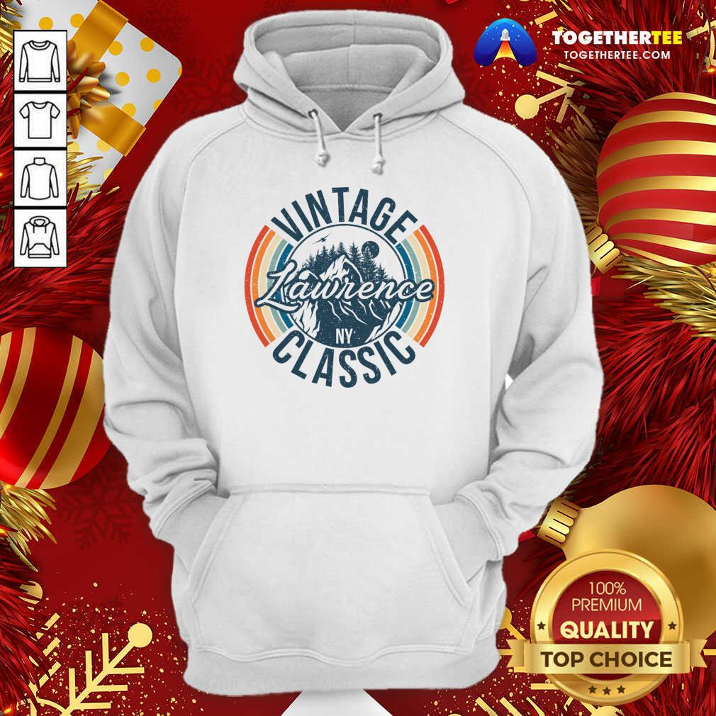 I Love Lawrence New York Retro Vintage Classic Hoodie - Design By Togethertee.com I Love Lawrence New York Retro Vintage Classic Hoodie - Design By Togethertee.com