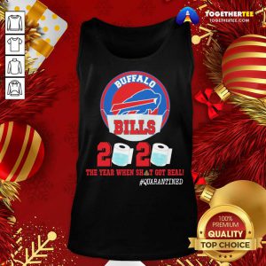Buffalo Bills Face Mask 2020 Toilet Paper The Year When Shit Got Real #Quarantined Tank Top - Design By Togethertee.com