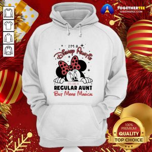 Minnie I’m A Disney Auntie It’s Like A Regular Aunt But More Magical Hoodie - Design By Togethertee.com