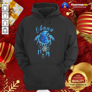 Blue Stitch Dream Catcher Ohana Hoodie - Design By Togethertee.com