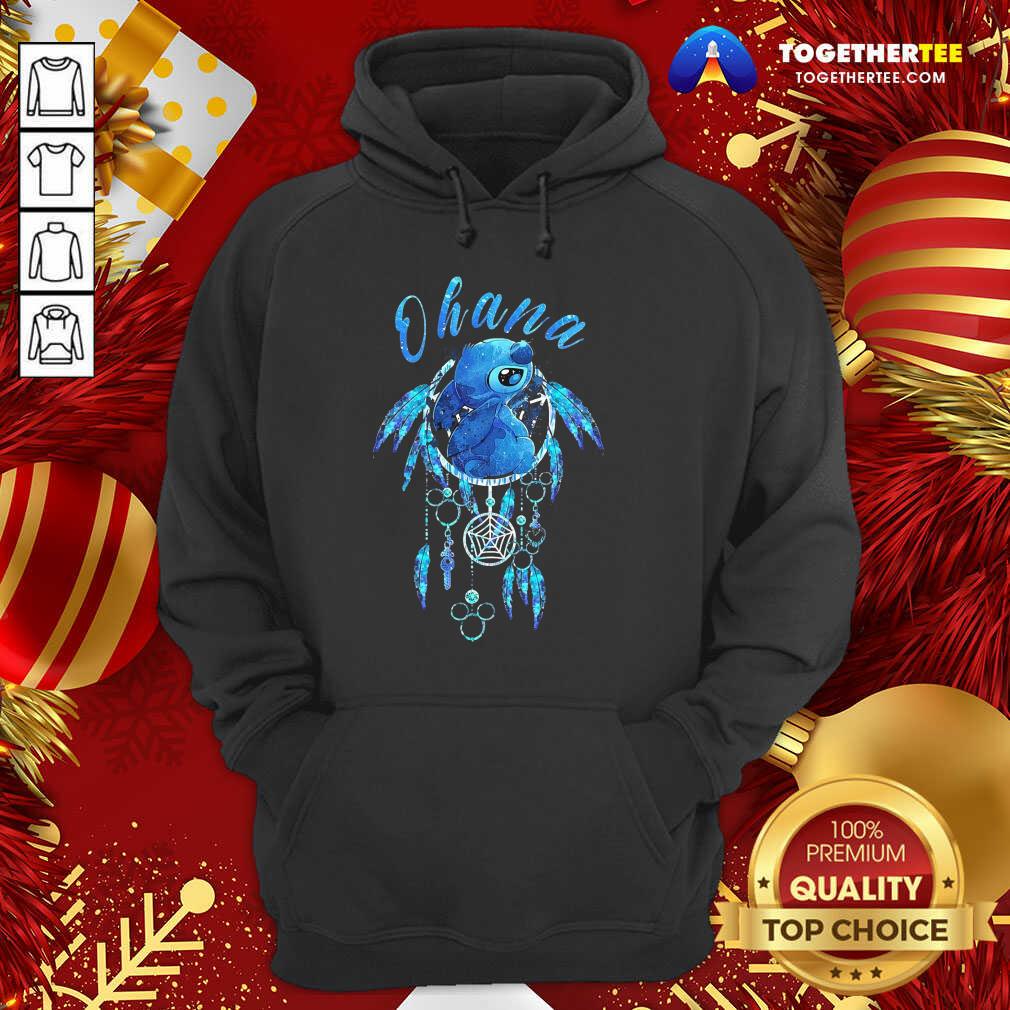 Blue Stitch Dream Catcher Ohana Hoodie - Design By Togethertee.com Blue Stitch Dream Catcher Ohana Hoodie - Design By Togethertee.com