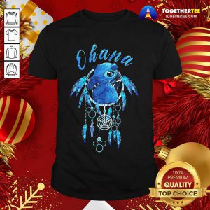 Blue Stitch Dream Catcher Ohana Shirt - Design By Togethertee.com