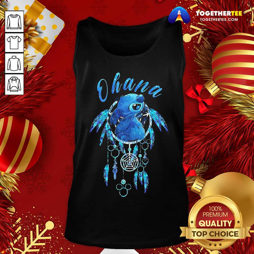 Blue Stitch Dream Catcher Ohana Tank Top - Design By Togethertee.com Blue Stitch Dream Catcher Ohana Tank Top - Design By Togethertee.com