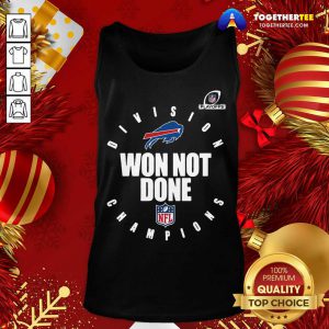 Buffalo Bills Fanatics Branded 2020 NFL Playoffs Bound Shift Pullover Tank Top - Design By Togethertee.com