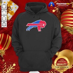 Buffalo Bills Merged Logo Hoodie - Design By Togethertee.com