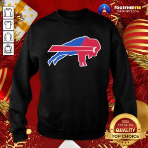 Buffalo Bills Merged Logo Hoodie - Design By Togethertee.com