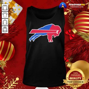 Buffalo Bills Merged Logo Tank Top - Design By Togethertee.com