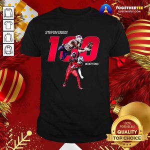 Buffalo Bills Stefon Diggs 100 Receptions Shirt - Design By Togethertee.com