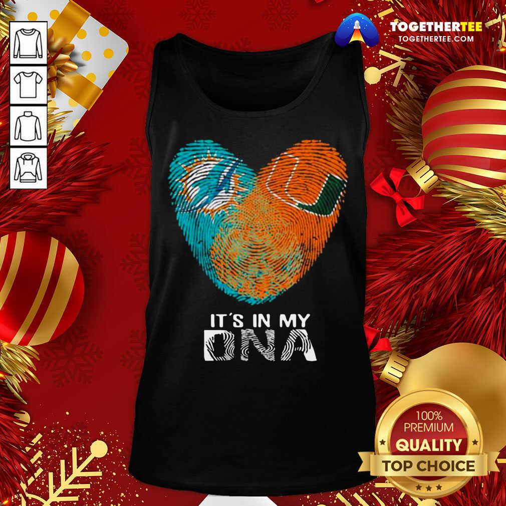 Dolphins Hurricanes It’s In My Dna Heart Fingerprints Tank Top - Design By Togethertee.com Dolphins Hurricanes It’s In My Dna Heart Fingerprints Tank Top - Design By Togethertee.com