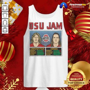 Osu Jam Ohio State Carpenter Hawk Classic Tank Top - Design By Togethertee.com