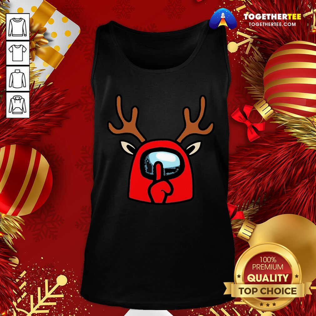 Among Us Reindeer Imports Tank Top - Design By Togethertee.com Among Us Reindeer Imports Tank Top - Design By Togethertee.com