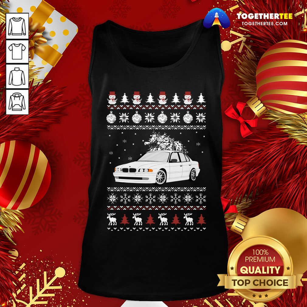 BMW E38 Ugly Christmas Tank Top - Design By Togethertee.com BMW E38 Ugly Christmas Tank Top - Design By Togethertee.com