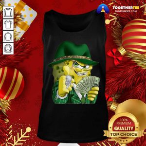 Bob Gangster Esponja Cholo Tank Top - Design By Togethertee.com
