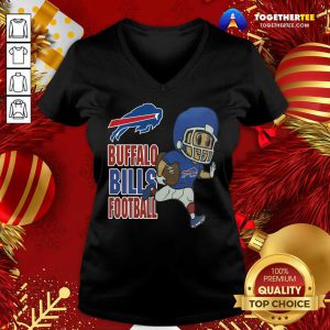 Buffalo Bills Football V-neck - Design By Togethertee.com