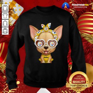 Chihuahua Pittsburgh Steelers Sweatshirt - Design By Togethertee.com