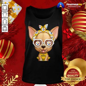 Chihuahua Pittsburgh Steelers Tank Top - Design By Togethertee.com